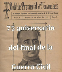 Boletín Provincial del Movimiento de Murcia. Nº 1 (1941)