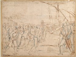 Vicente Carducho: La expulsión de los moriscos (h. 1627) (Museo del Prado)